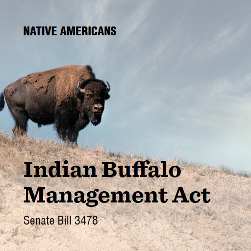 S.3478 119 Indian Buffalo Management Act