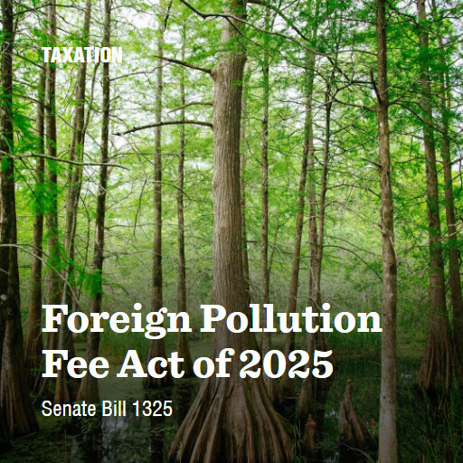 S.1325 119 Foreign Pollution Fee Act of 2025