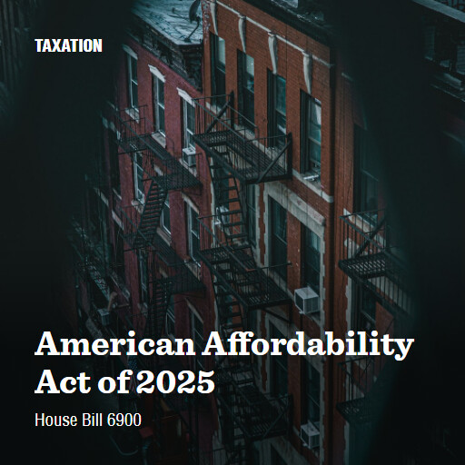 H.R.6900 119 American Affordability Act of 2025