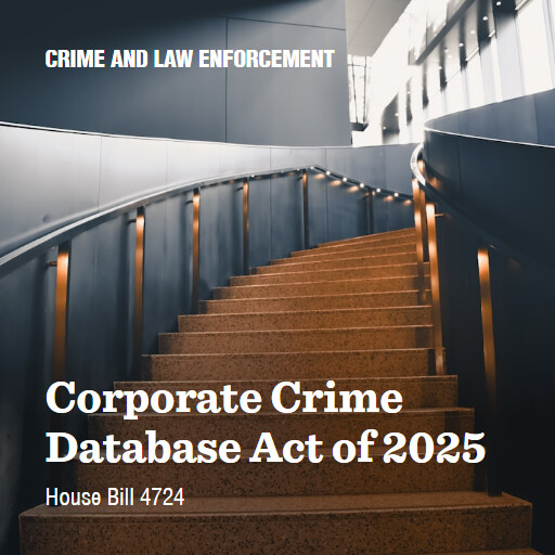 H.R.4724 119 Corporate Crime Database Act of 2025