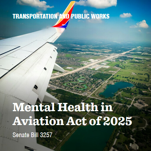 S.3257 119 Mental Health in Aviation Act of 2025