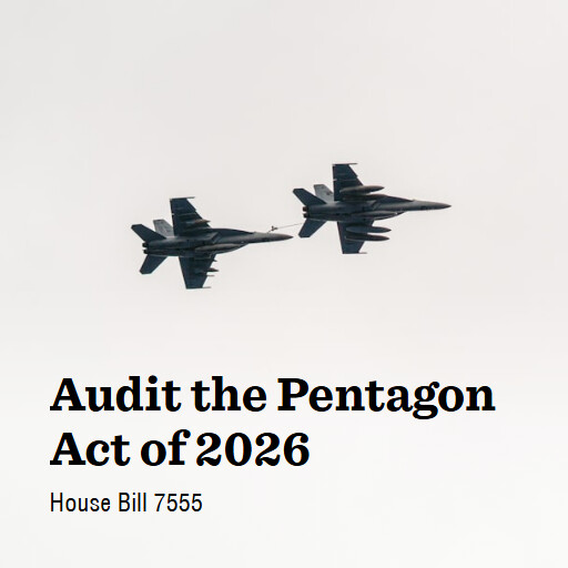 H.R.7555 119 Audit the Pentagon Act of 2026