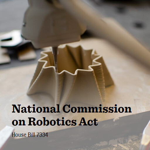 H.R.7334 119 National Commission on Robotics Act