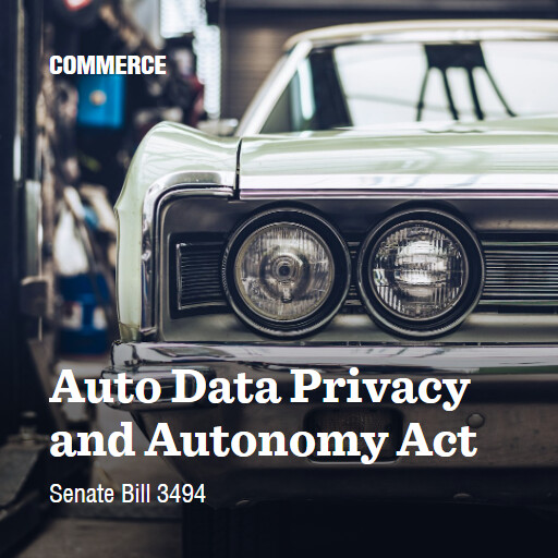 S.3494 119 Auto Data Privacy and Autonomy Act