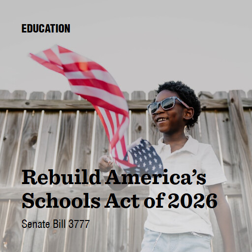 S.3777 119 Rebuild Americas Schools Act of 2026