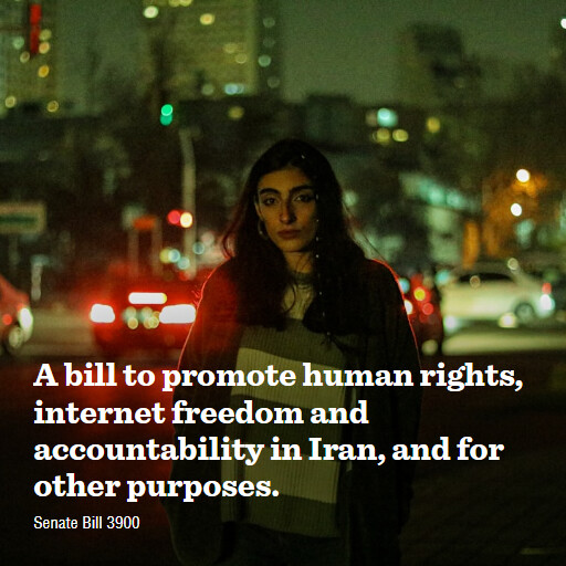 S.3900 119 A bill to promote human rights internet freedom and accountability in Iran and for other p