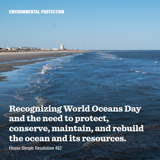 H.Res.482 119 Recognizing World Oceans Day and the need to protect conserve maintain and rebuild the oce