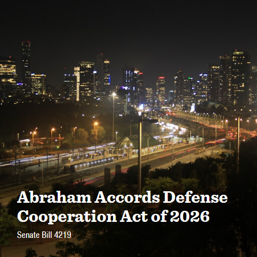 S.4219 119 Abraham Accords Defense Cooperation Act of 2026