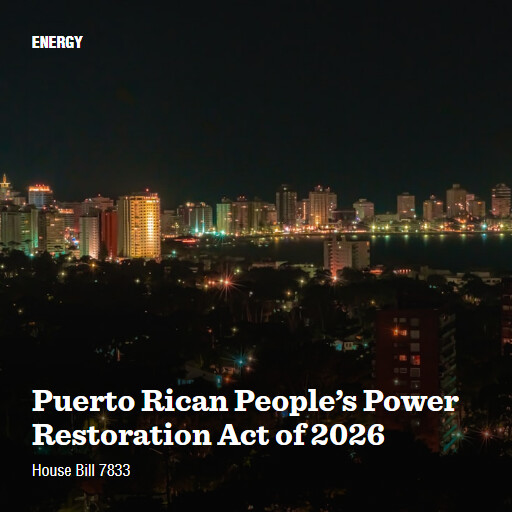 H.R.7833 119 Puerto Rican Peoples Power Restoration Act of 2026