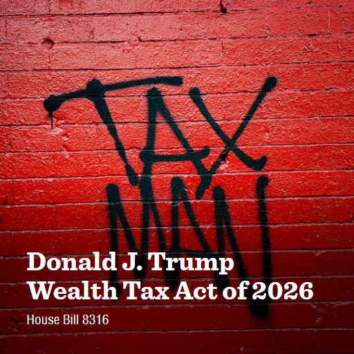 H.R.8316 119 Donald J Trump Wealth Tax Act of 2026
