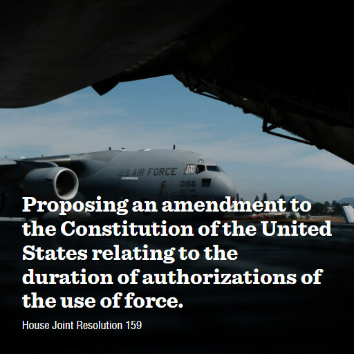 H.J.Res.159 119 Proposing an amendment to the Constitution of the United States relating to the duration o