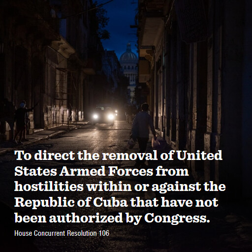 H.Con.Res.106 119 To direct the removal of United States Armed Forces from hostilities within or against the