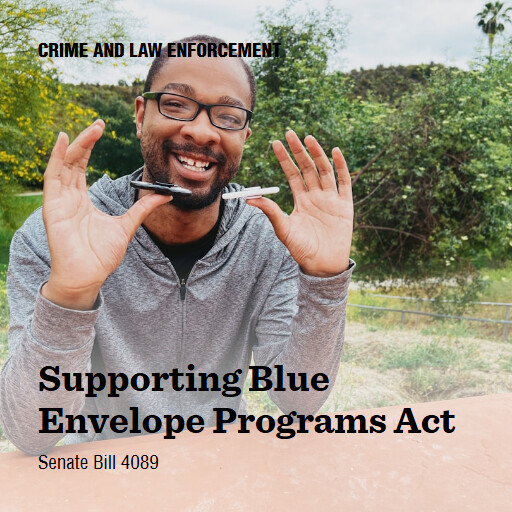S.4089 119 Supporting Blue Envelope Programs Act