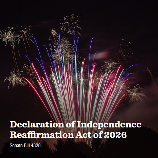 S.4828 119 Declaration of Independence Reaffirmation Act of 2026