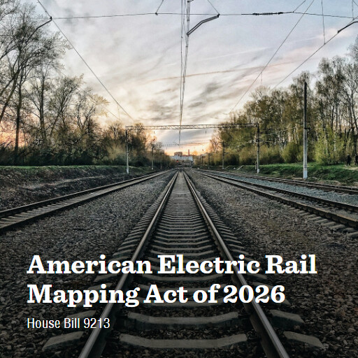 H.R.9213 119 American Electric Rail Mapping Act of 2026