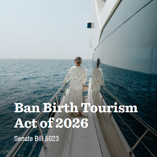 S.5023 119 Ban Birth Tourism Act of 2026