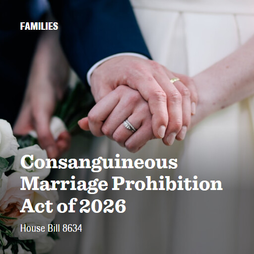 H.R.8634 119 Consanguineous Marriage Prohibition Act of 2026