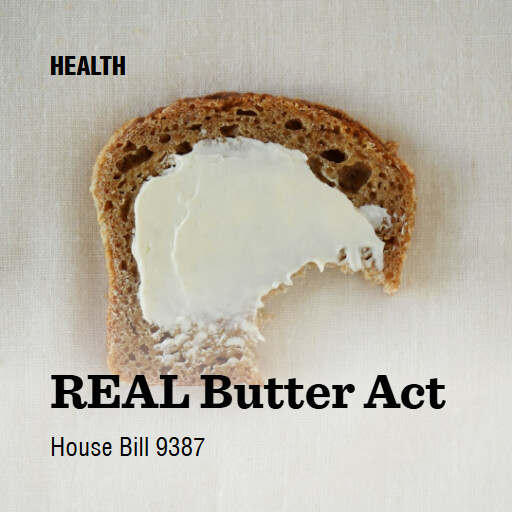 H.R.9387 119 REAL Butter Act