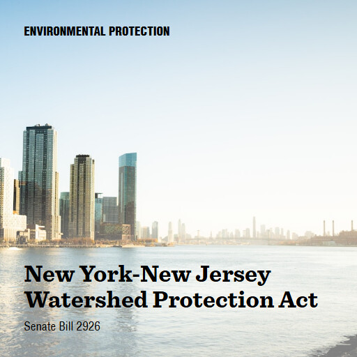 S.2926 119 New YorkNew Jersey Watershed Protection Act