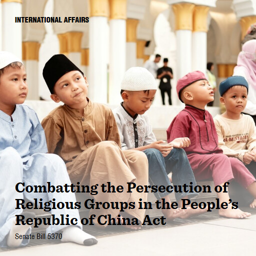 S.5370 119 Combatting the Persecution of Religious Groups in the Peoples Republic of China Act
