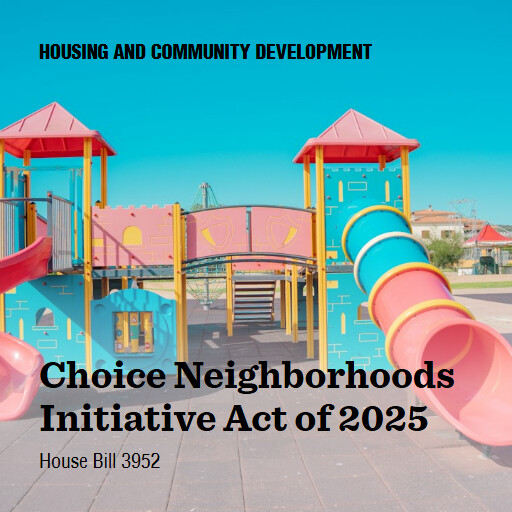 H.R.3952 119 Choice Neighborhoods Initiative Act of 2025