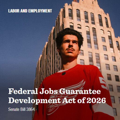 S.3864 119 Federal Jobs Guarantee Development Act of 2026