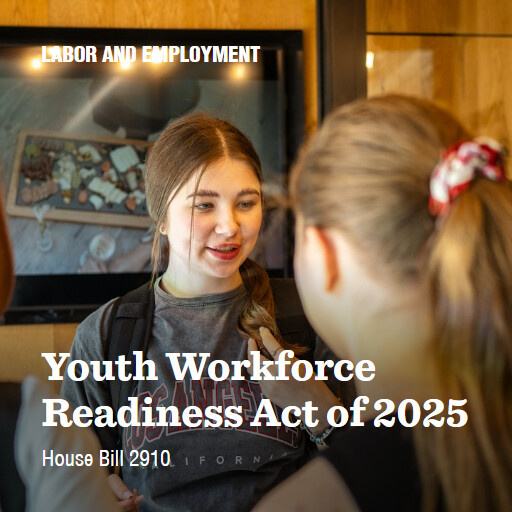 H.R.2910 119 Youth Workforce Readiness Act of 2025