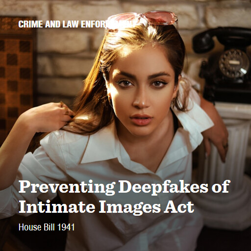 H.R.1941 119 Preventing Deepfakes of Intimate Images Act