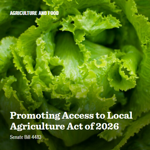 S.4483 119 Promoting Access to Local Agriculture Act of 2026